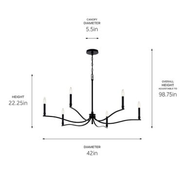 52696BK | dimension