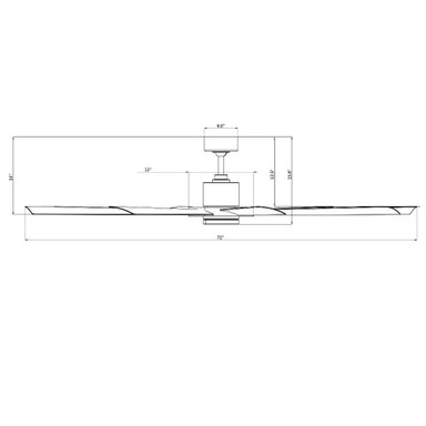 FR-W2303-72L-SB/MW | dimension
