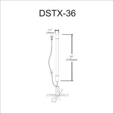 dstx-36-wh | dimension