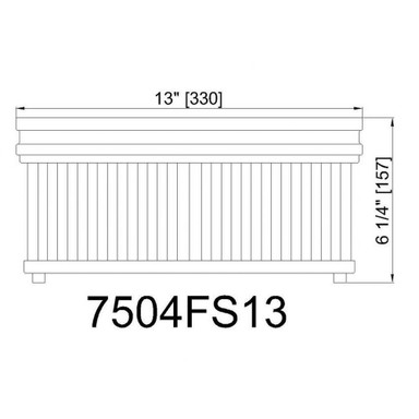 7504FS13-MB | dimension
