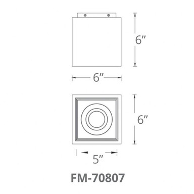 FM-70807-DW | dimension