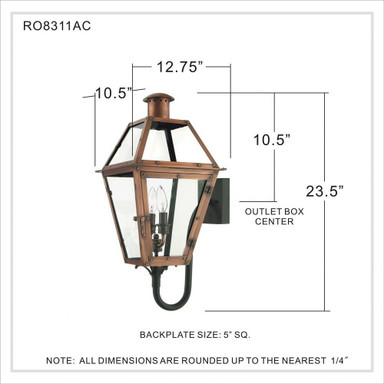 RO8311AC | dimension