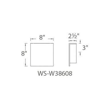 WS-W38608-BK | dimension