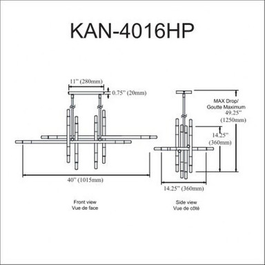 kan-4016hp-agb | dimension