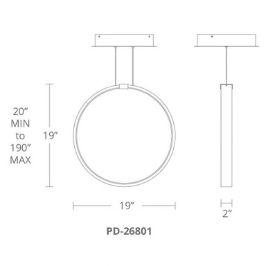 PD-26801-BK | dimension