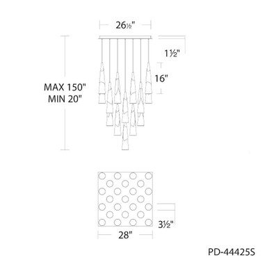 PD-44425S-BK | dimension