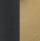 Black/Antique Brushed Brass