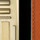Modern Brass/Chestnut