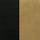 Black/Antique Brass