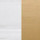 Studio White/Brushed Brass