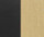 Black/Aged Brass