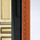 Modern Brass/Black/Chestnut Leather/Clear