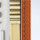White/Modern Brass/Chestnut Leather/Clear
