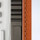 White/Oil Rubbed Bronze/Chestnut Leather/Clear