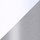 Brushed Nickel/Matte White