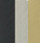 Black/Satin Nickel/Antique Brass