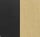 Matte Black/Aged Brass