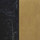 Textured Black/Antique Brass