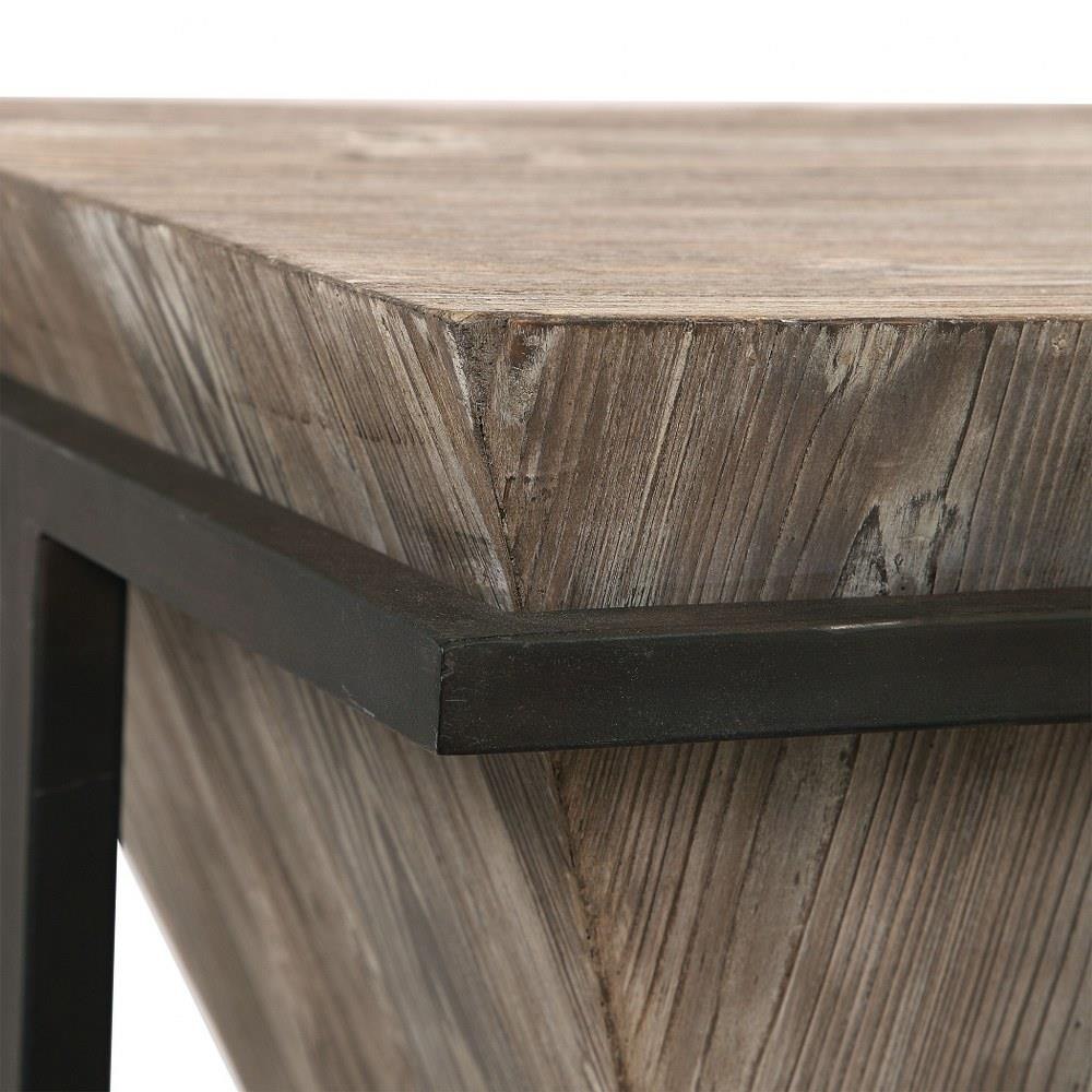 Woodview Corner 18.25 Inch Accent Table by Bailey Street