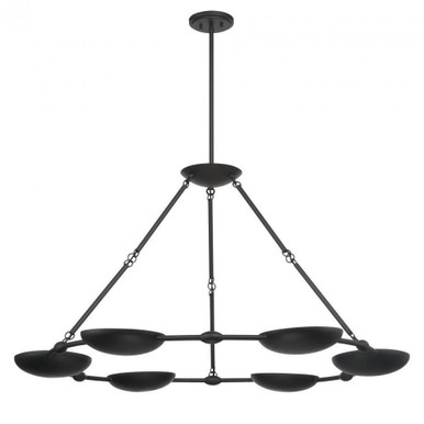 Undertas 6 Light Oversized Chandelier by George Kovacs - P1316
