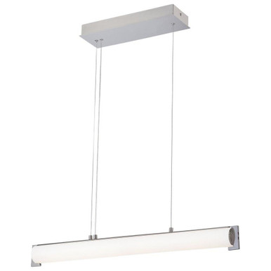 Tube 1 LED Light Mini Island Chandelier by George Kovacs - P1151-084-L