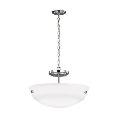 Kerrville 2 Light Semi Flush Convertible Pendant 15x10.5 In by Generation - 7715202