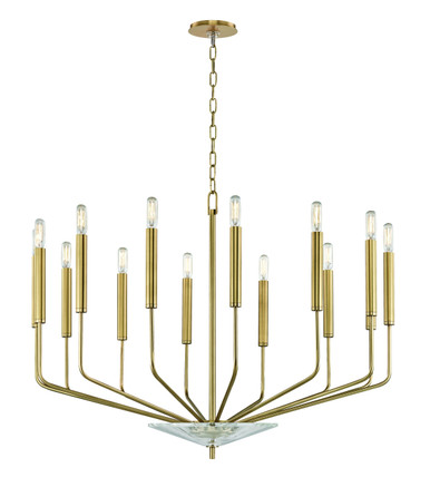 Gideon 14 Light Large Chandelier by Hudson Valley - 2614