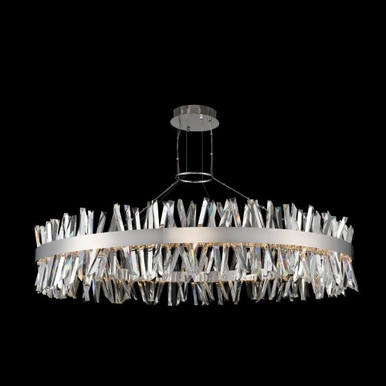 Glacier 60 Inch 182W LED Round Pendant by Allegri - 030257-1460