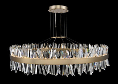 Glacier 60 Inch 182W LED Round Pendant by Allegri - 030257-1460
