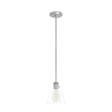 Van Nuys 1 Light Small Pendant 7.5 Inch Tall by Hunter Fans - 19293