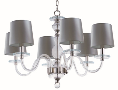 Venezia 6 Light Large Chandelier by Maxim - 27546