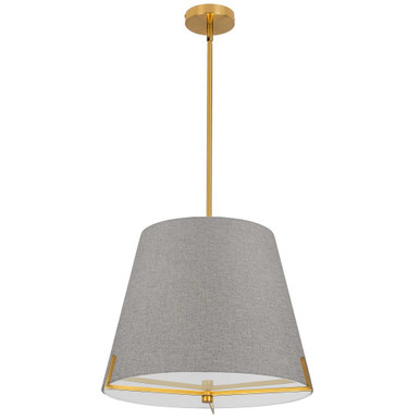 Preston 4 Light Large Pendant 19.25 Inch Wide by Dainolite - PST-184P
