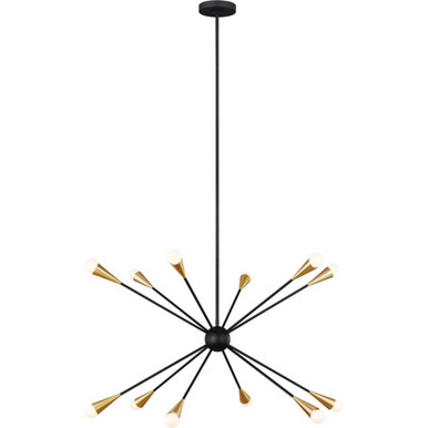 Jax 12 Light Oversized Chandelier by Visual Comfort Studio - EC10312