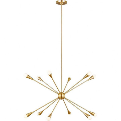 Jax 12 Light Oversized Chandelier by Visual Comfort Studio - EC10312