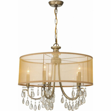 Hampton 5 Light Medium Chandelier by Crystorama - 5625
