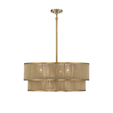 Ashburn 6 Light Large Pendant by Savoy House - 7-1774-6-320