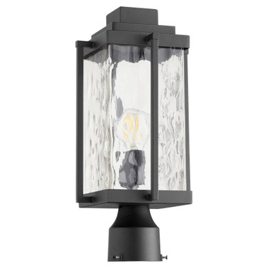 Domus 1 Light Outdoor Post Lantern 15.88 x 7.5 Inches by Quorum  - 7023-69