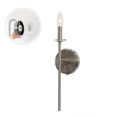 Sapello 1 Light Candle Style Wall Sconce by LUMLight - 3043