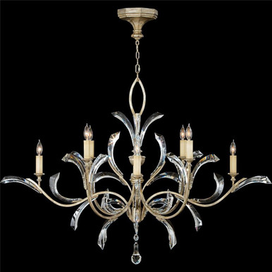 Beveled Arcs 8 Light Oversized Round Chandelier by Fine Art - 701240