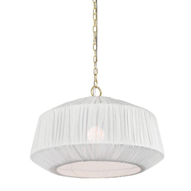 Amanza 1 Light Large Pendant 15.75 Inch Tall and 24 Inch Wide by Mitzi - H1011701L-AGB