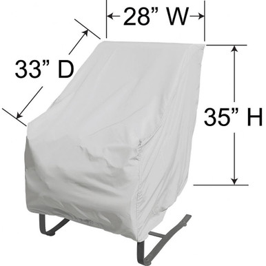 Dining Chair Protective Cover by Treasure Garden - PFC115