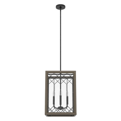 Chevron 4 Light Medium Pendant 20.5 Inch Tall by Hunter Fans - CH4_193_14P