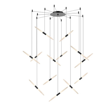 Ballet 715W 13 LED Swag Chandelier 3.25 Inch X 27.25 Inch by Sonneman - 2895-J20