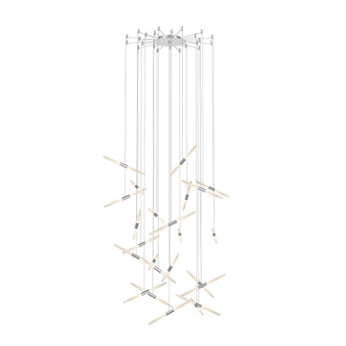 Ballet 2640W 24 LED Swag Chandelier 3.25 Inch X 48.5 Inch by Sonneman - 2897-J20