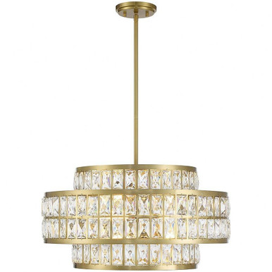Renzo 4 Light Large Pendant by Savoy House - 7-9046-4