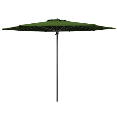 9 Foot Commercial Manual Lift Octagon Market Umbrella by Galtech - 732