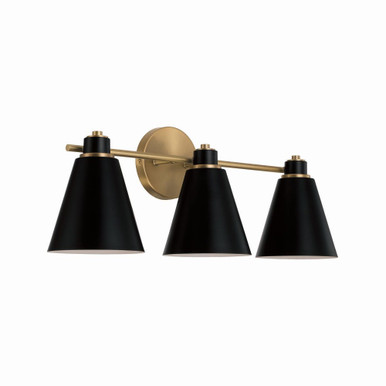 Bradley 3 Light Vanity Light by Capital - 150131