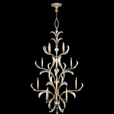 Beveled Arcs 16 Light Round Chandelier by Fine Art - 704040
