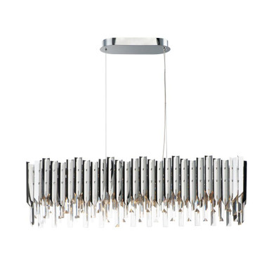 Paramount 6 Light Oversized Chandelier by Maxim - 40308BCPC