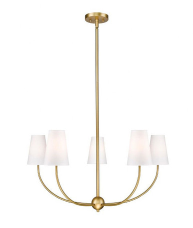 Shannon 5 Light Chandelier 16.5 x 32 Inches Wide by Z-Lite - 3040-32